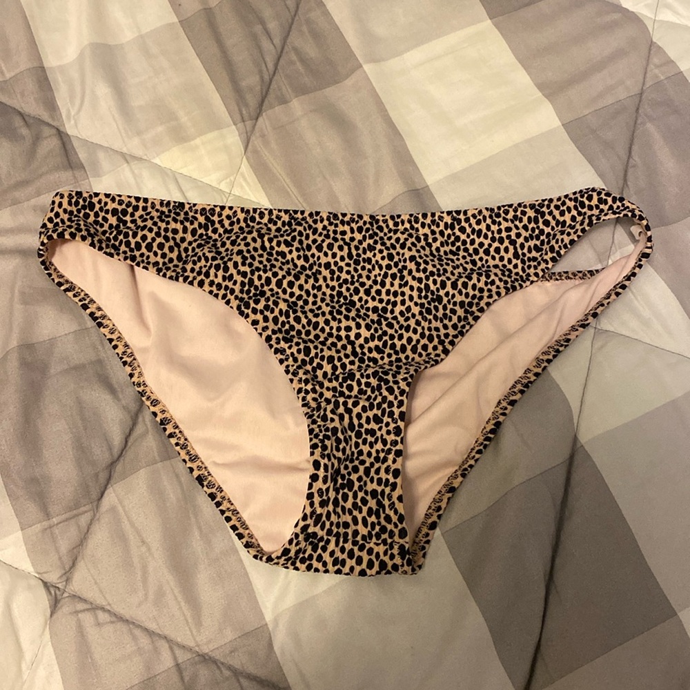 Cheetah print bikini bottoms